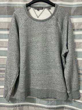 Slate & Stone Heather Gray Crew Sweatshirt
